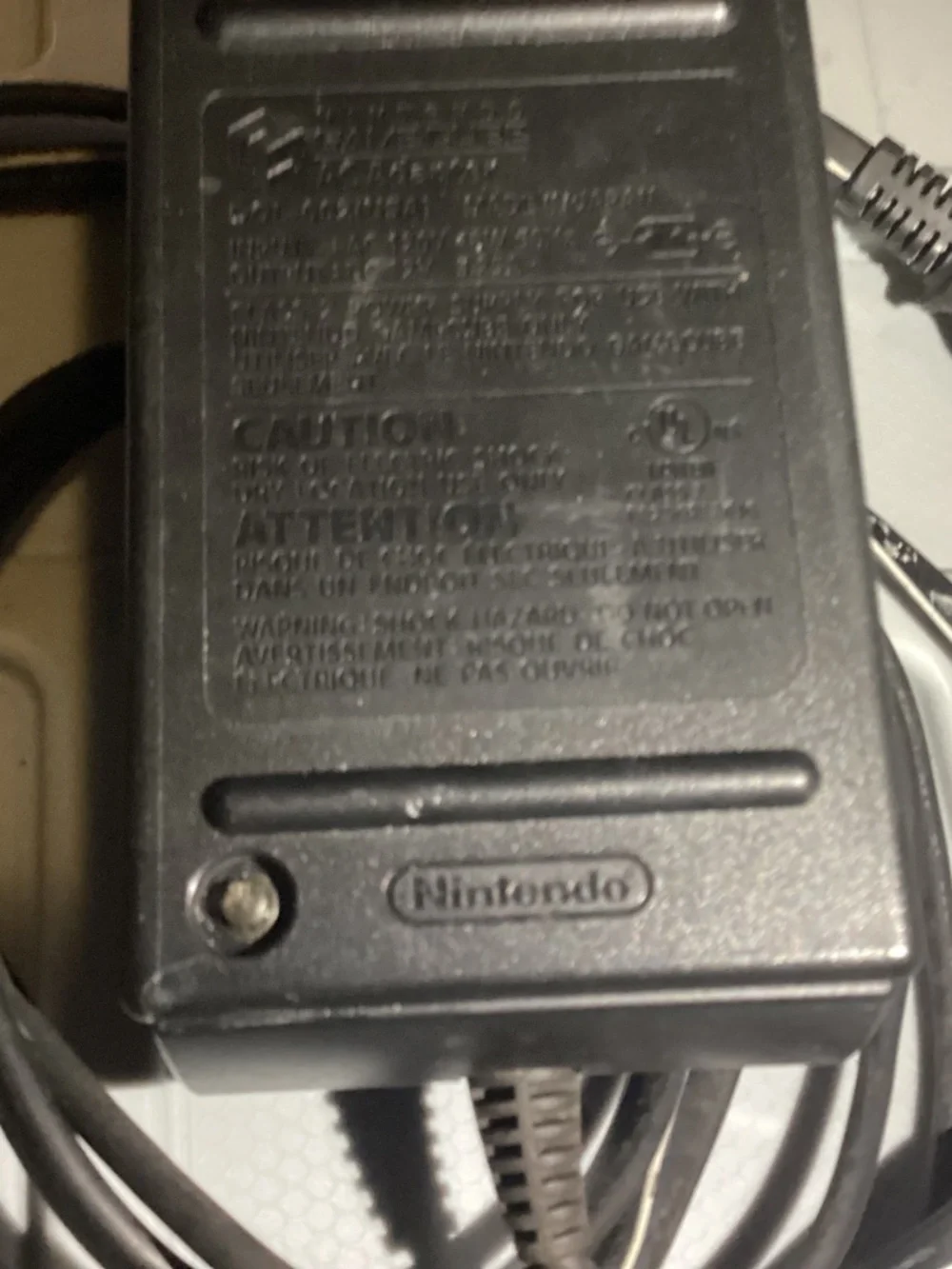 GameCube Power Supply DOL 002 Official OEM Nintendo AC Adapter Tested Works